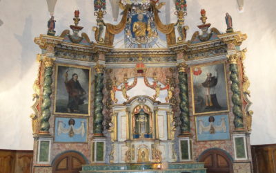 Retable Église St-Pierre, Rivière-Enverse, Auvergne Rhône Alpes, Haute-Savoie (74)