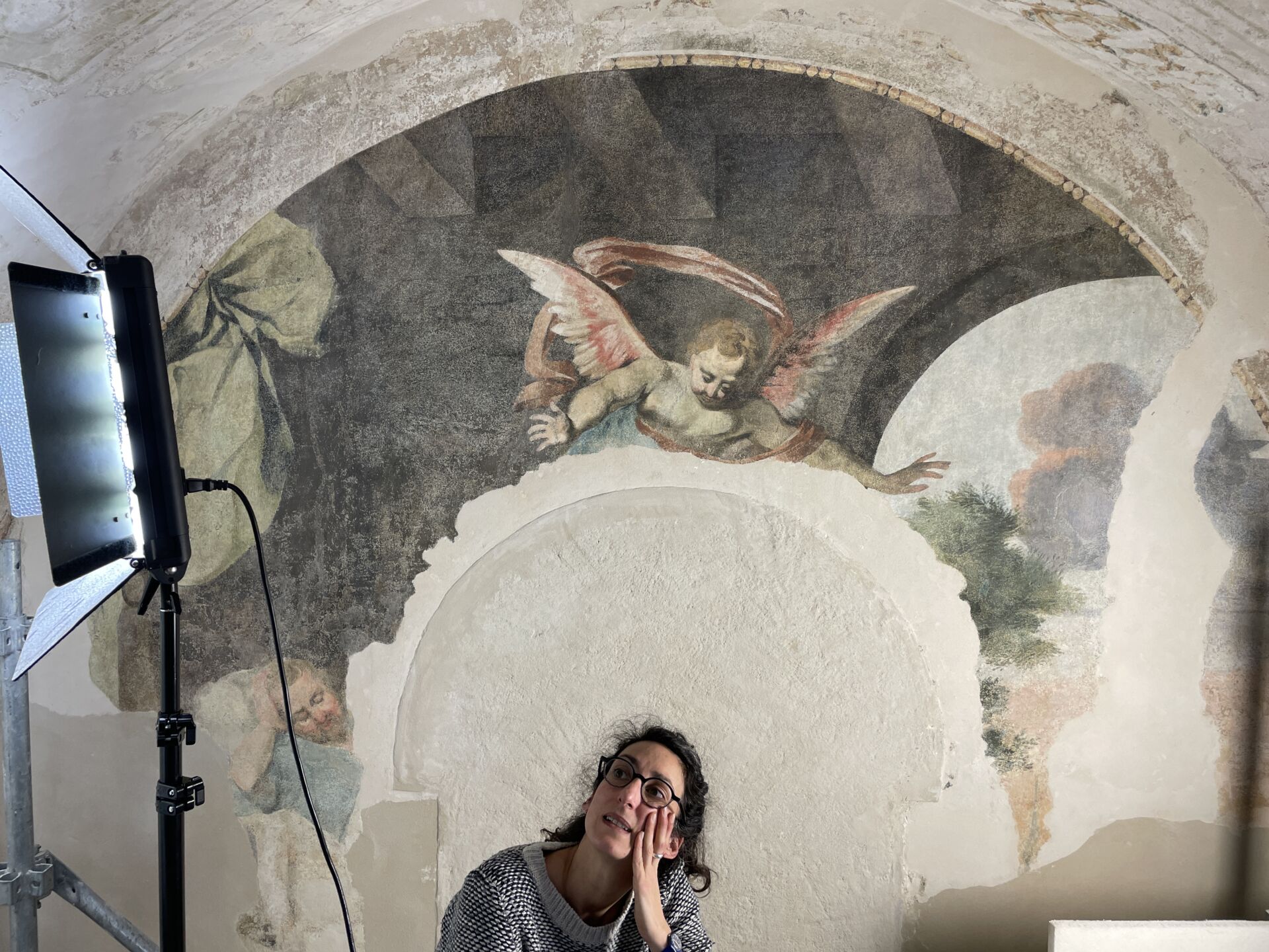 Cecilia Billaud Nettoyage peintures murales
